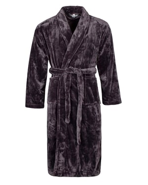 Calentadores - Suave y cálida bata para hombre - Plata antigua