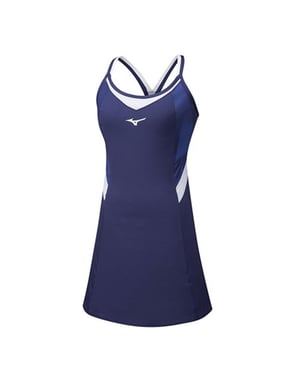 Vestido Mizuno Amplify Mujer Azul Marino/Blanco