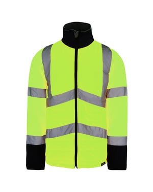 Dickies Hi-Vis Loudon Mens Amarillo Reflectante Jacket