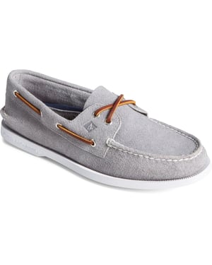 Zapatillas de hombre grises de 2-ojo de 2-ojo