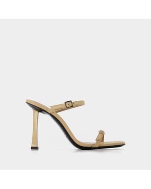 By Far Flick Mules - - Piel - Kraft