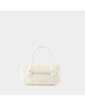 Bolso de hombro Knot Sm - Jil Sander - Piel - Beige