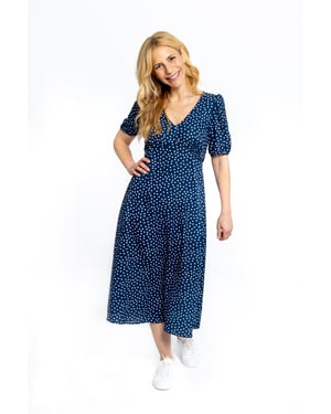 Vestido de lunares Margot Midi