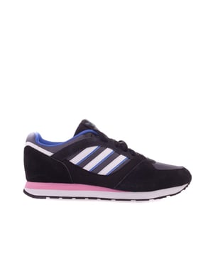 Adidas zx 100 entrenadores negros para mujeres