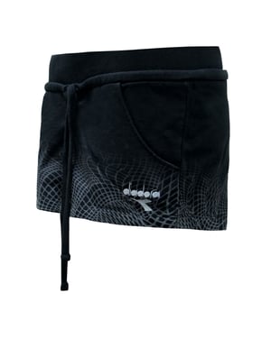 LOGO DIADORA MOBEN SHORTS NEGROS