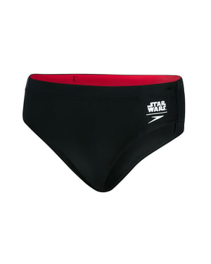 Speedo Stretch Cintura Star Wars Troop Logo Niños Negro Colocación Brief 8 11610C629