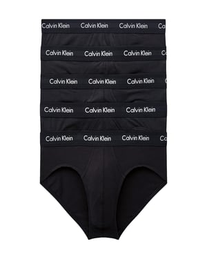 Calvin Klein Paquete de 5 Calzoncillos Ajustados de Algodón para Hombre