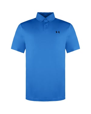 Polo de golf Under Armour Performance 2.0 azul para hombre