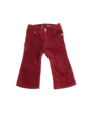 Jeans flare terciopelo 810673 niñas