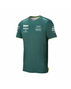 Camiseta de hombre oficial de Aston Martin Cognizant F1