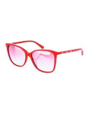 Gafas de sol de metal con forma ovalada SK0222S mujer