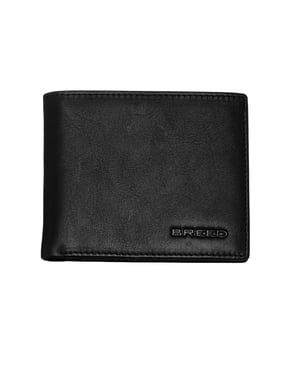 Cartera plegable de cuero genuino Breed Locke