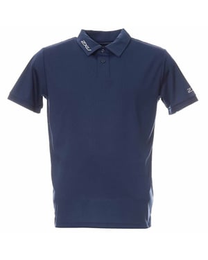 2xu Performance Mens Polo azul marino