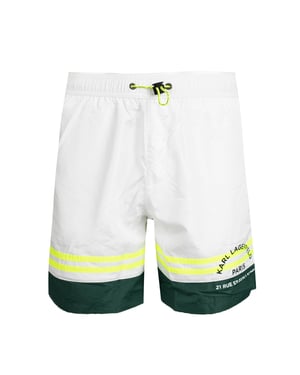 Bañador de Golf para Hombre Karl Lagerfeld Blanco