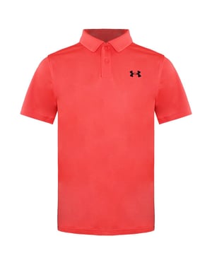 Under Armour Manga corta Collar Red Kids Performance Polo 1364425 690