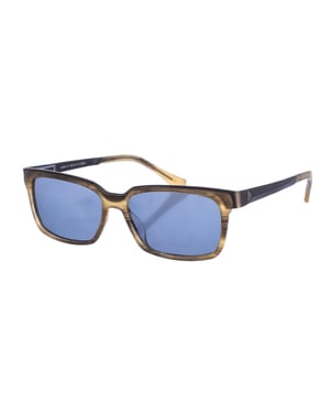 Gafas de sol de acetato y metal con forma cuadrada Z408 unisex