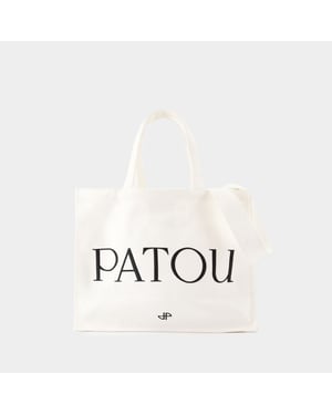 Bolsa de la compra grande - PATOU - Algodón - Blanco