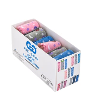 Pack-6 Calcetines antideslizantes LPG2001 infantil