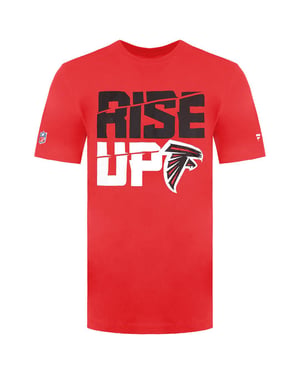 Fanatics NFL Atlanta Falcons Rise Up Camiseta roja para hombre