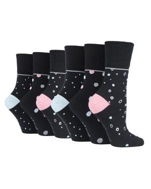Gentle Grip - Calcetines no elásticos Gentle Grip 6 pares - SOLRH219
