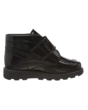 Kickers Fragma Hi Shine Mto Kids Black Shoes