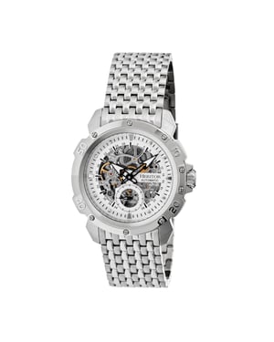Reloj automático Heritor Conrad con pulsera esqueleto