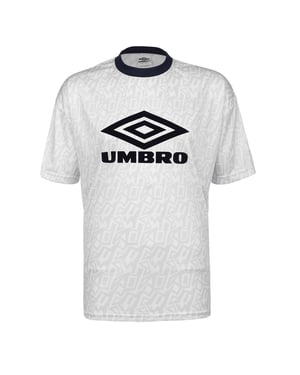 Camiseta blanca para hombres de graffiti umbro