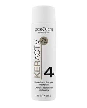 CHAMPÚ RECONSTRUCTOR CON KERATINA 250 ML.