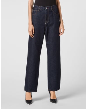 Pantalones Vaqueros Loose Fit Iconic Plein