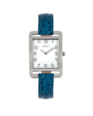 Bertha Marisol Reloj suizo con correa de cuero MOP