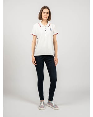 Polo North Sails x Prada Auroa Mujer Blanco