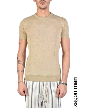 Camiseta Xagon Man Hombre Beige
