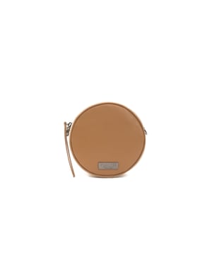 Bolso cruzado de cuero marrón para mujer Donatella Pompei