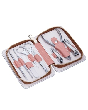 Bertha Melina Kit de novio de acero quirúrgico de 8 piezas