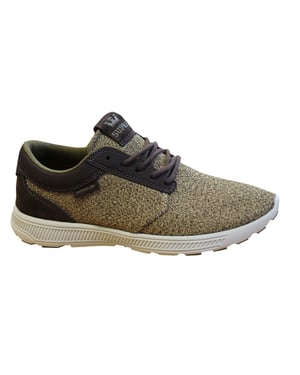 Supra Hammer Run Run Up Mens Casual Running Trainers Green Bone 08128 285