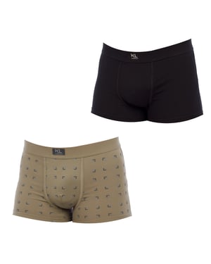 Pack 2 Boxers de tejido transpirable KLB2 hombre