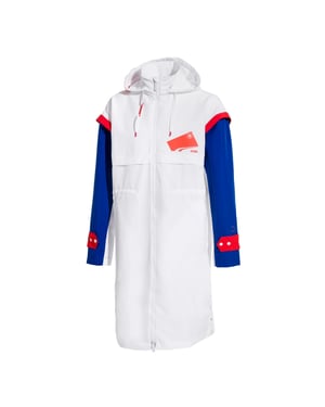 Puma x Error Ader Full Zip Capucha Parka Mens White Jacket 578555 02