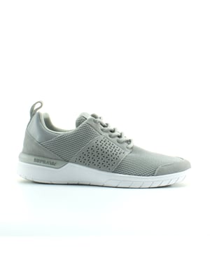 Supra Scissor Light Grey Textile Mens Lace Up Running Entrenadores 08027 054