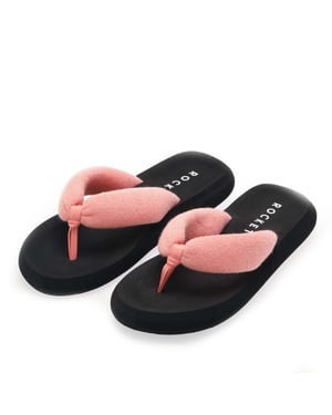 Chanclas Puff Sunset Rocket Dog para mujer en durazno