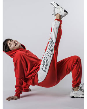 Juicy Couture Pantalones Track de mujer rojo