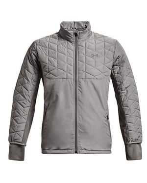 Reactor Under Armour Mens Gray Golf Hybrid Jacket
