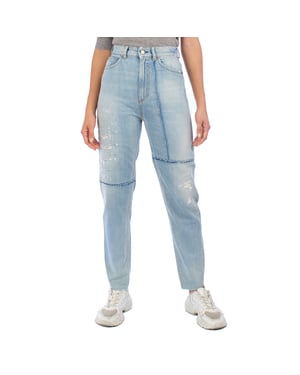 Pantalón Relaxed Fit 3K2J29 Mujer