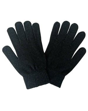 Adulto Mens Thin Knitted Winter Warm Magic Thermal Guantes de lana