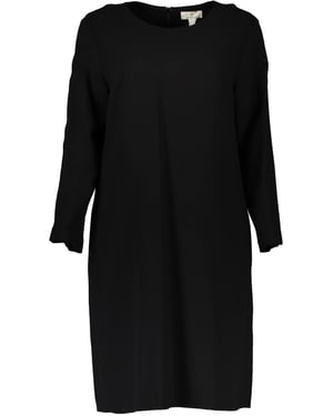 Vestido de elastano negro para mujer Gant