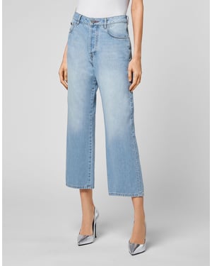 Pantalones Vaqueros Loose Fit Iconic Plein