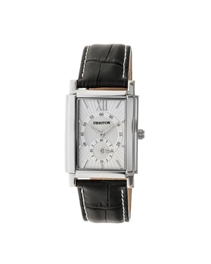 Reloj automático Heritor Frederick con correa de cuero