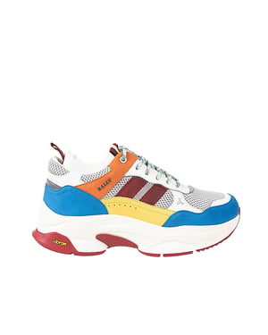 Bally Zapatillas Viber-T del hombre Blanco, amarillo, azul, Gris, multicolor, naranja, rojo