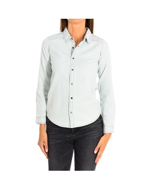 Camisa denim manga larga 8381