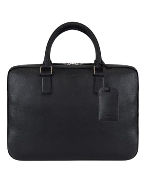 Giorgio Armani maletín Bolsa negra para mujer