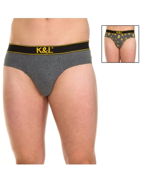 Pack-2 Slips Funny tejido transpirable KL2007 hombre